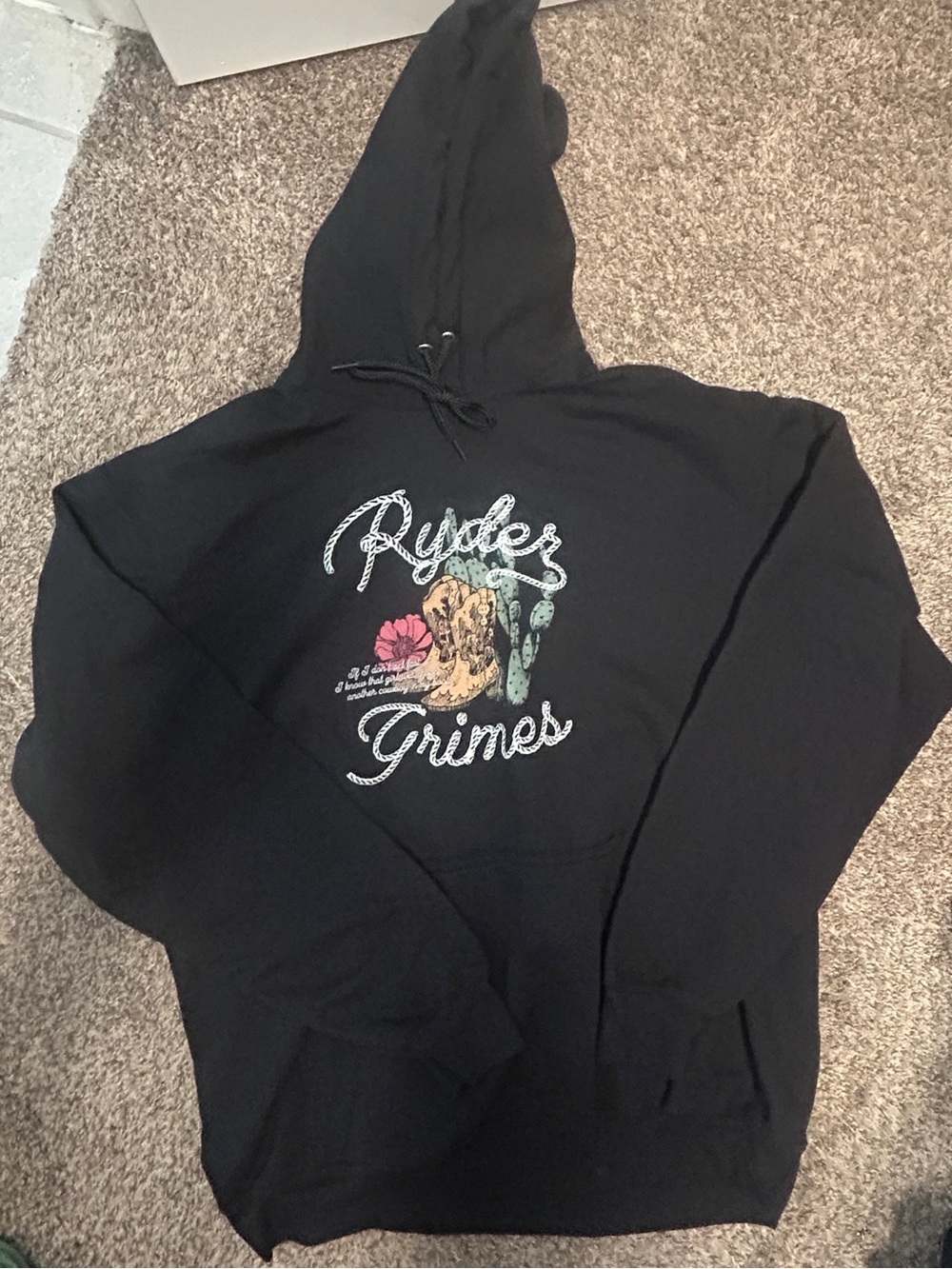 Port and Company Ryder Grimes Black Hoodie